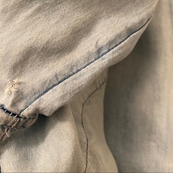 Ny &co | light Blue v-neck lyocell top - Picture 6 of 6